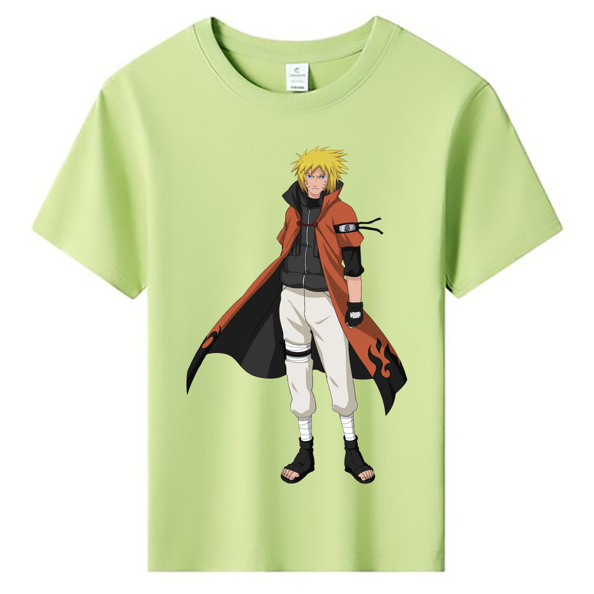 （画像用） NARUTO -ナルト- うずまき ナルト Uzumaki Naruto 綿100％キッズTシャツ（フロントプリント）